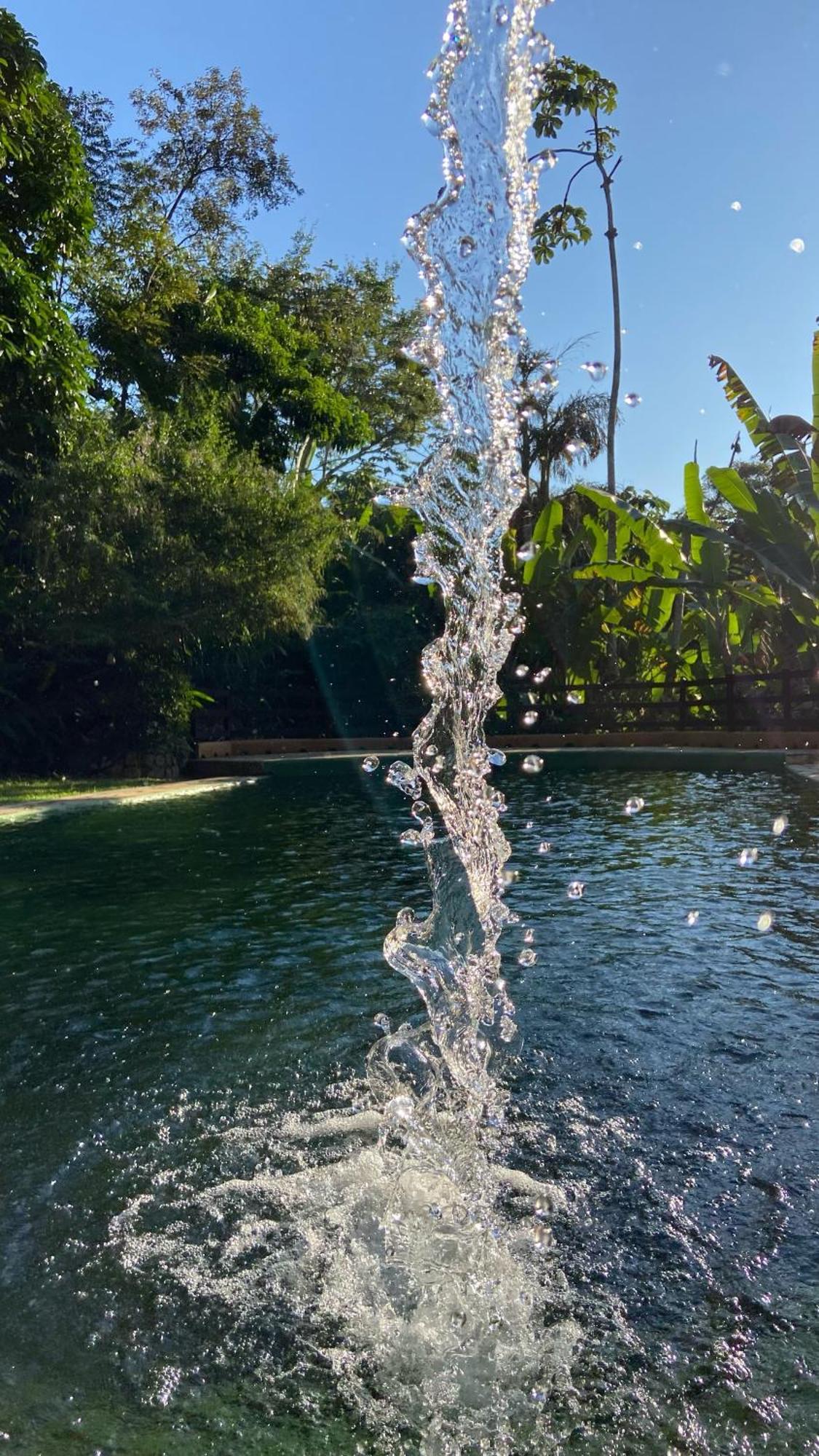 Chale Laranja - Sitio Caldeirao Villa Posse  Bagian luar foto