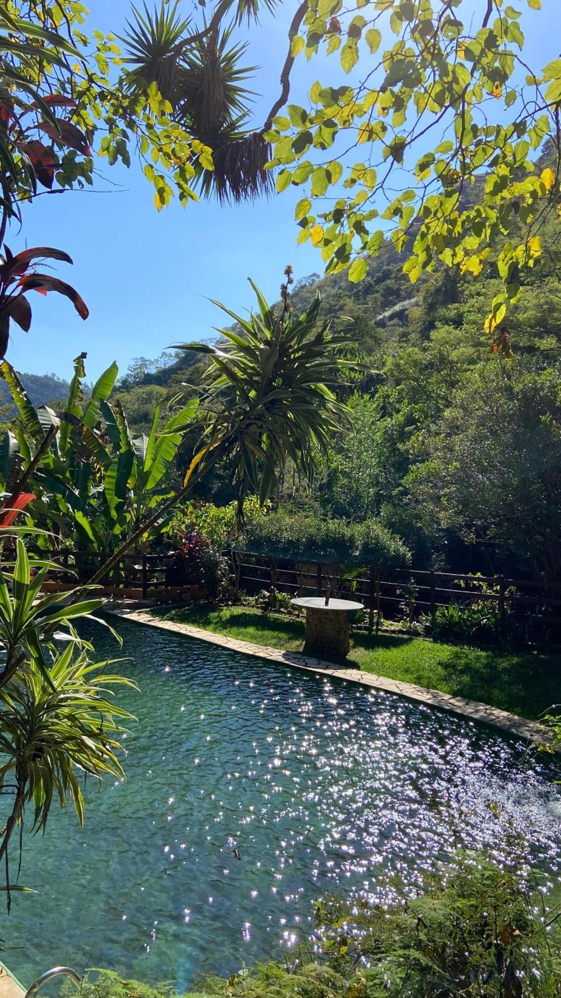 Chale Laranja - Sitio Caldeirao Villa Posse  Bagian luar foto